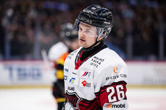 Malmö Redhawks Dominik Badinka deppar