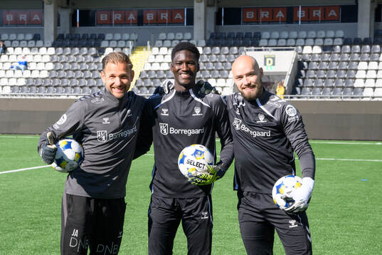 Sarpsborgs målvaktstränare John Alvbåge, Målvakt Mamour