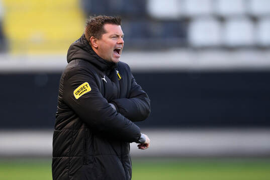 Häckens tränare Jens Gustafsson