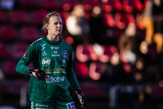 Linköpings målvakt Cajsa Andersson