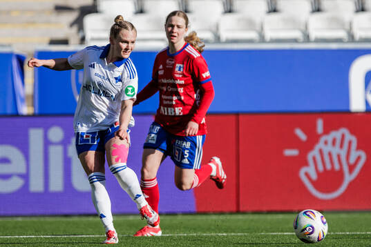 IFK Norrköpings Dana Leskinen och Vittsjös Amanda Altheden