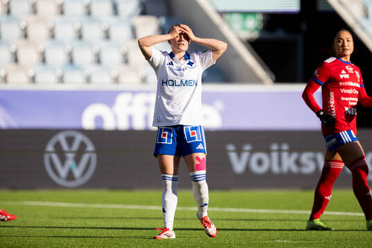 IFK Norrköpings Dana Leskinen deppar