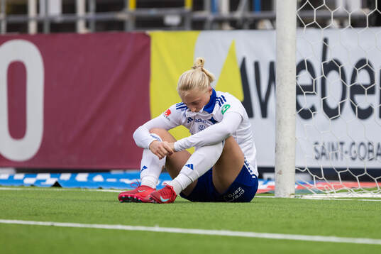 IFK Norrköpings Wilma Leidhammar deppar