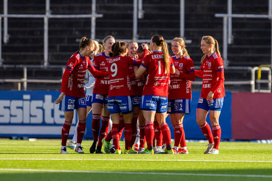 Vittsjös spelare jublar