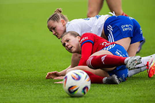IFK Norrköpings Dana Leskinen och Vittsjös Anna Haddock