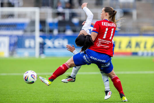 IFK Norrköpings Vesna Milivojevic och Vittsjös Hanna