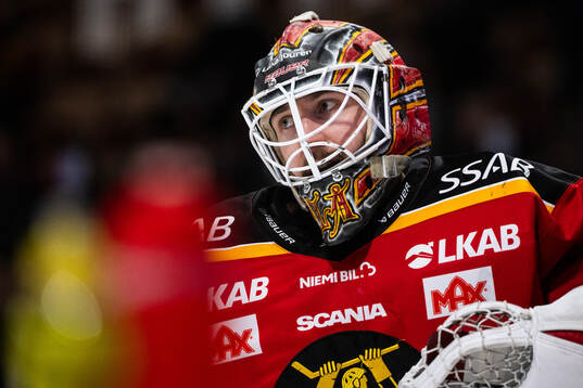 Luleås målvakt Joel Lassinantti