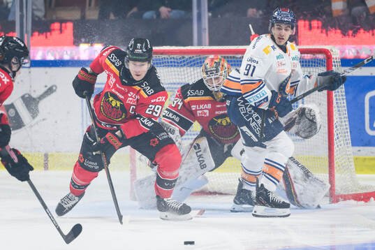 Luleås Erik Gustafsson och Brendan Shinnimin och Växjös