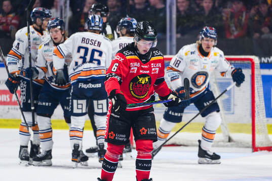 Luleås Isac Hedqvist deppar