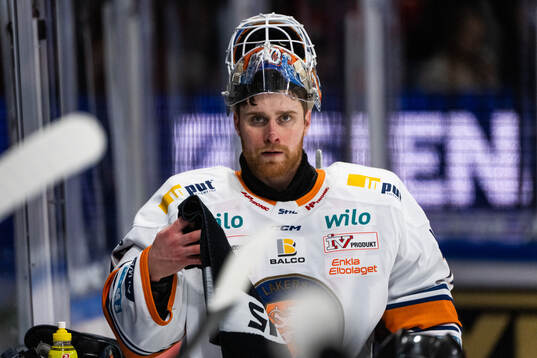 Växjös målvakt Adam Åhman