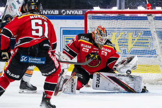 Luleås målvakt Joel Lassinantti
