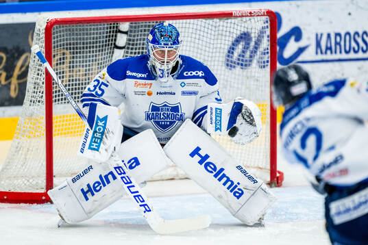 Karlskogas målvakt Lars Volden