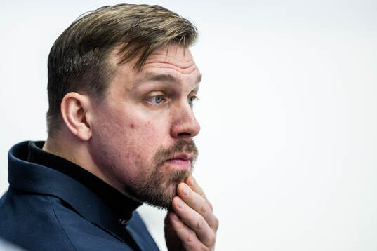 Karlskogas assisterande tränare Martin Sandgren