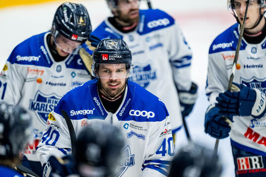 Karlskogas Kalle Jellvert jublar