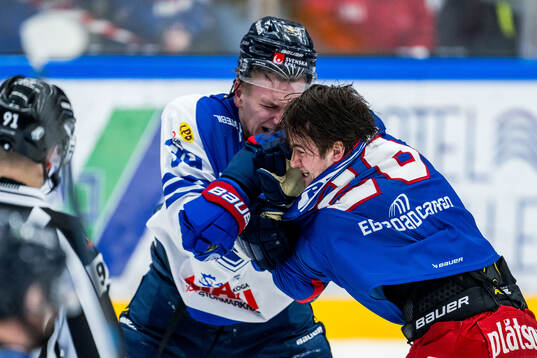 Karlskogas Jack Berglund och Oskarshamns Ville Jonsson