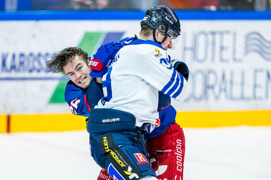 Oskarshamns Ville Jonsson och Karlskogas Jack Berglund