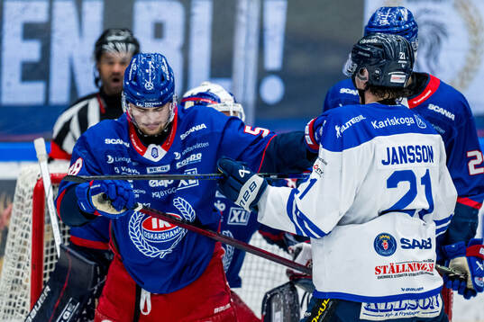 Oskarshamns Hugo Jonasson och Karlskogas Christoffer Jansson
