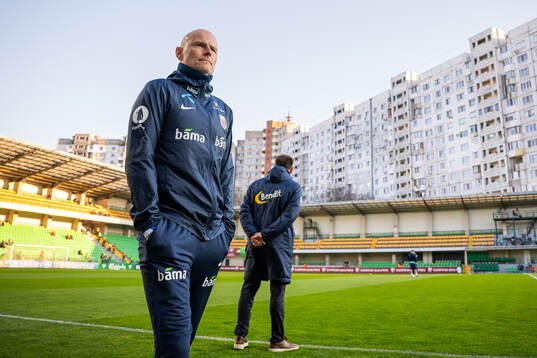 Ståle Solbakken, head coach of Norway