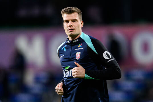 Alexander Sørloth of Norway