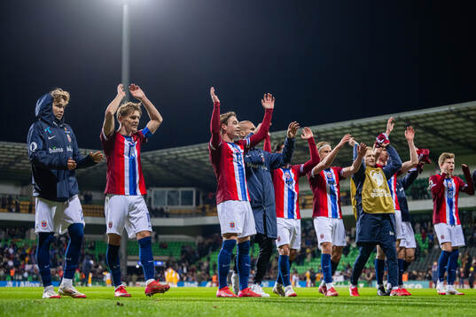 Andreas Schjelderup, Martin Ødegaard, Patrick Berg and