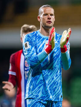 Goalkeeper Ørjan Håskjold Nyland of Norway