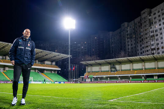 Ståle Solbakken, head coach of Norway