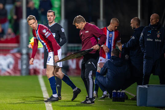 Torbjørn Lysaker Heggem is substituted with Leo Østigård