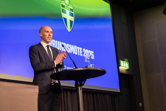 Nyvalda förbundsordförande Simon Åström