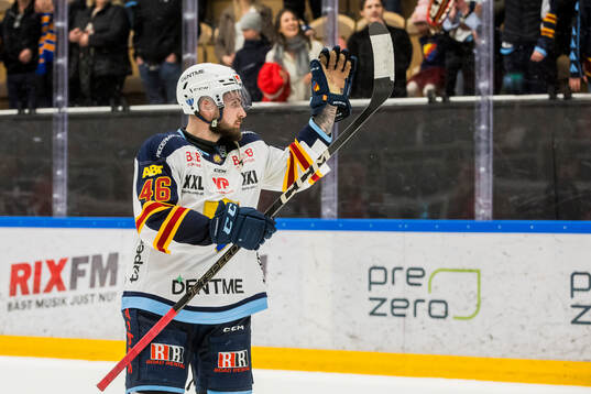 Djurgårdens Albin Grewe jublar