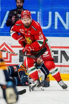 Moras Arvid Degerstedt och Djurgårdens Albin Grewe