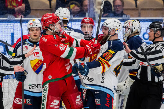 Moras Kalle Kratz och Djurgårdens Albin Grewe