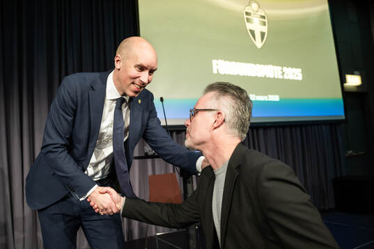 Nyvalda förbundsordförande Simon Åström