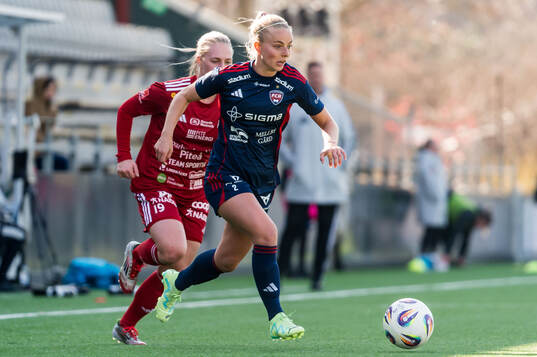 Rosengårds Emilie Woldvik och Piteås Emma Viklund