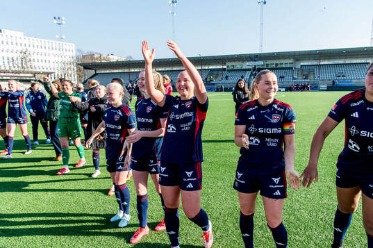Rosengårds Oona Sevenius jublar