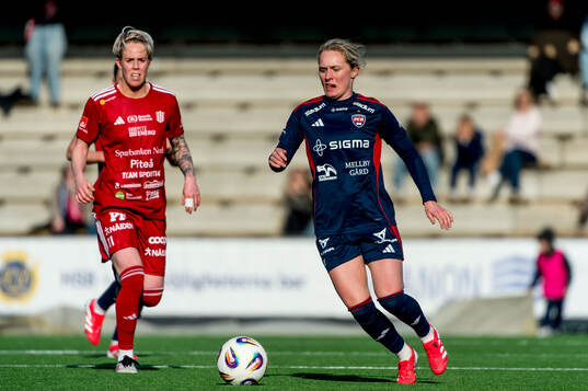 Rosengårds Emilia Larsson och Piteås Cecilia Edlund