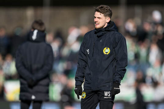 Hammarbys assisterande tränare William Strömberg