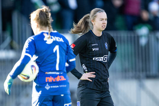 Växjö DFFs Elin Nilsson deppar