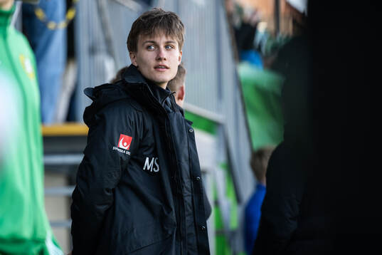 Hammarbys assisterande tränare Alfred Mörk-Eidhem