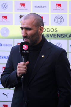 Häckens tränare Mak Lind