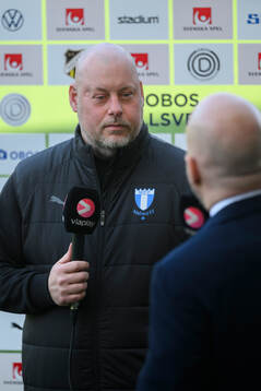 Malmös tränare Jonas Valfridsson