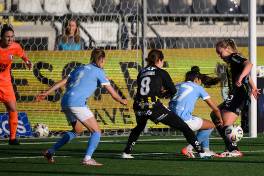 Häckens  Hikaru Kitagawa och Emilie Byrnak