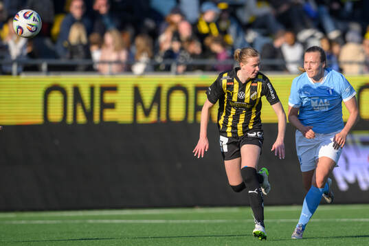 Häckens Emma Östlund och Malmös Sara Kanutte Fornes