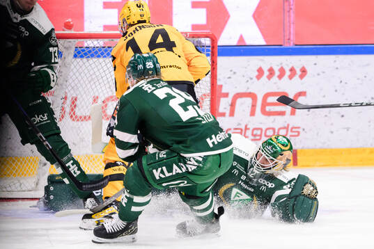 Färjestads målvakt Anders Lindbäck