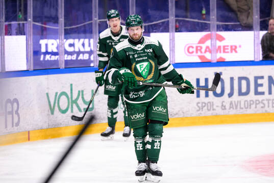 Färjestads Axel Bergkvist deppar