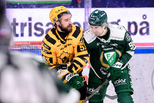 Skellefteås Luke Witkowski och Färjestads David Tomasek