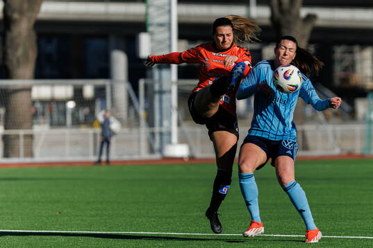 Kristianstads Emma Petrovic och Djurgårdens Pauline