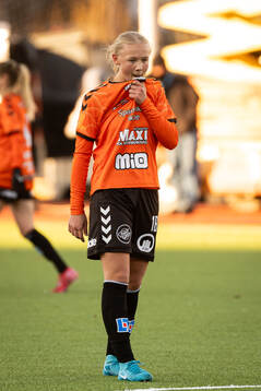 Kristianstads Filippa Andersson Widén deppar