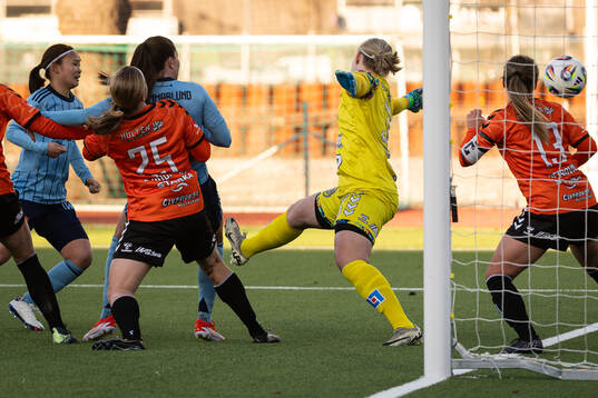 Djurgårdens Pauline Hammarlund gör 2-1