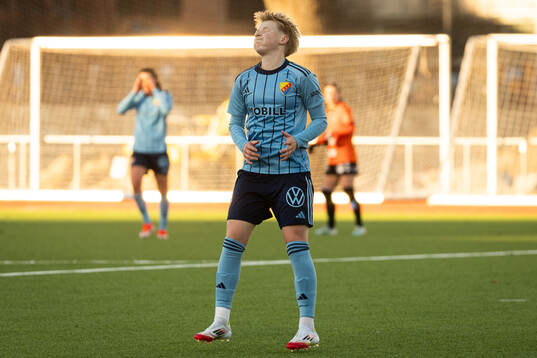 Djurgårdens Olivia Ulenius deppar