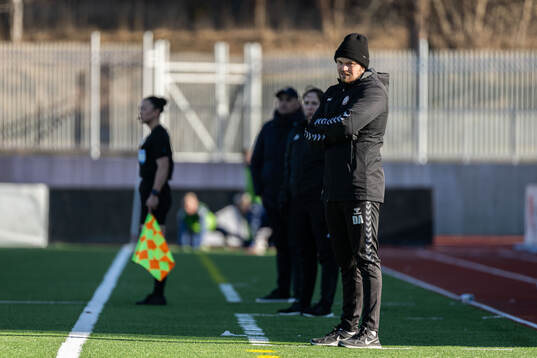 Kristianstads tränare Daniel Angergård
